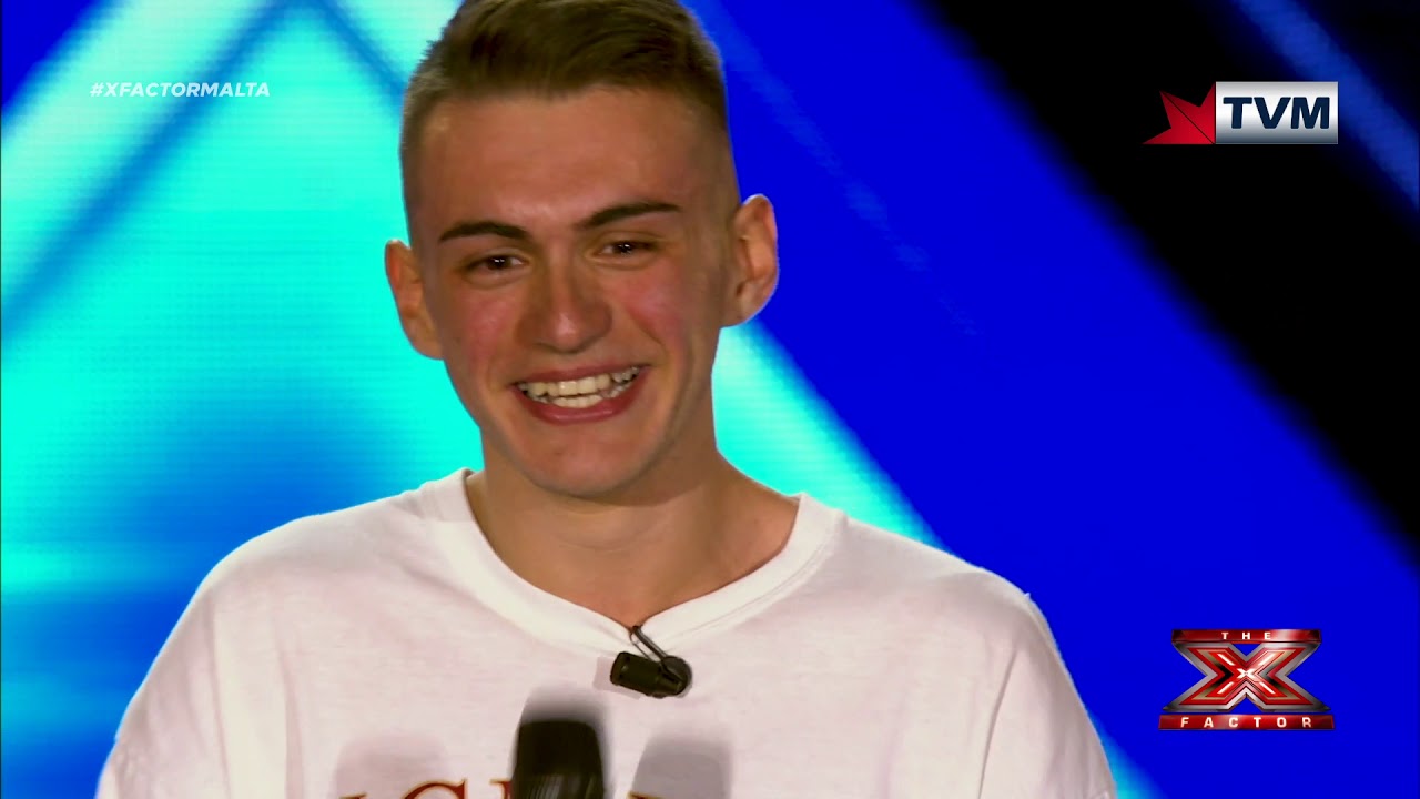 X Factor Malta - The Chair Challenge - Aidan