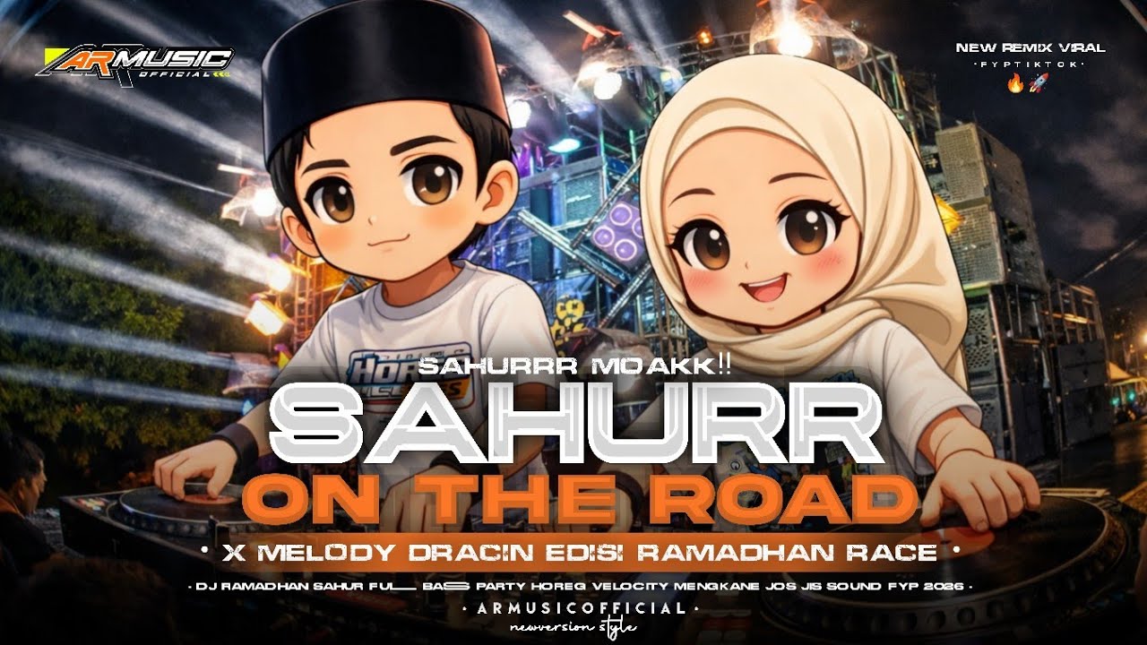 DJ SAHUR RAMADHAN 2026 ON THE ROAD VIRAL TIKTOK‼️X MELODY DRACIN TERBARU - ARMUSICOFFICIAL