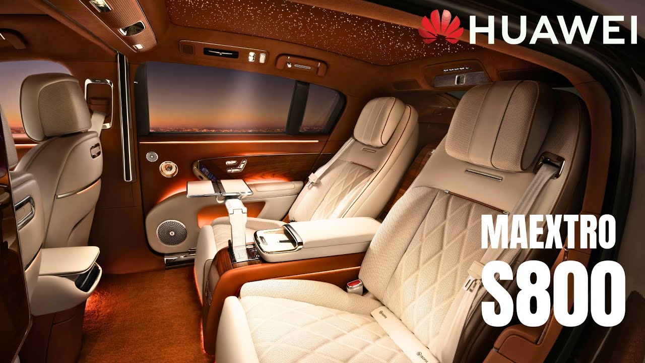Новый Huawei Maextro S800 интеллектуальные технологии Интерьер | Седан высшей категории класса люкс