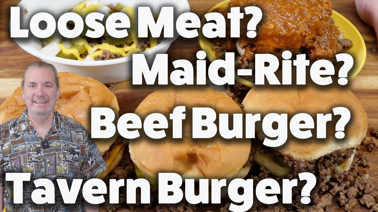 Loose Meat Sandwiches FIVE Ways - Blackstone Griddle