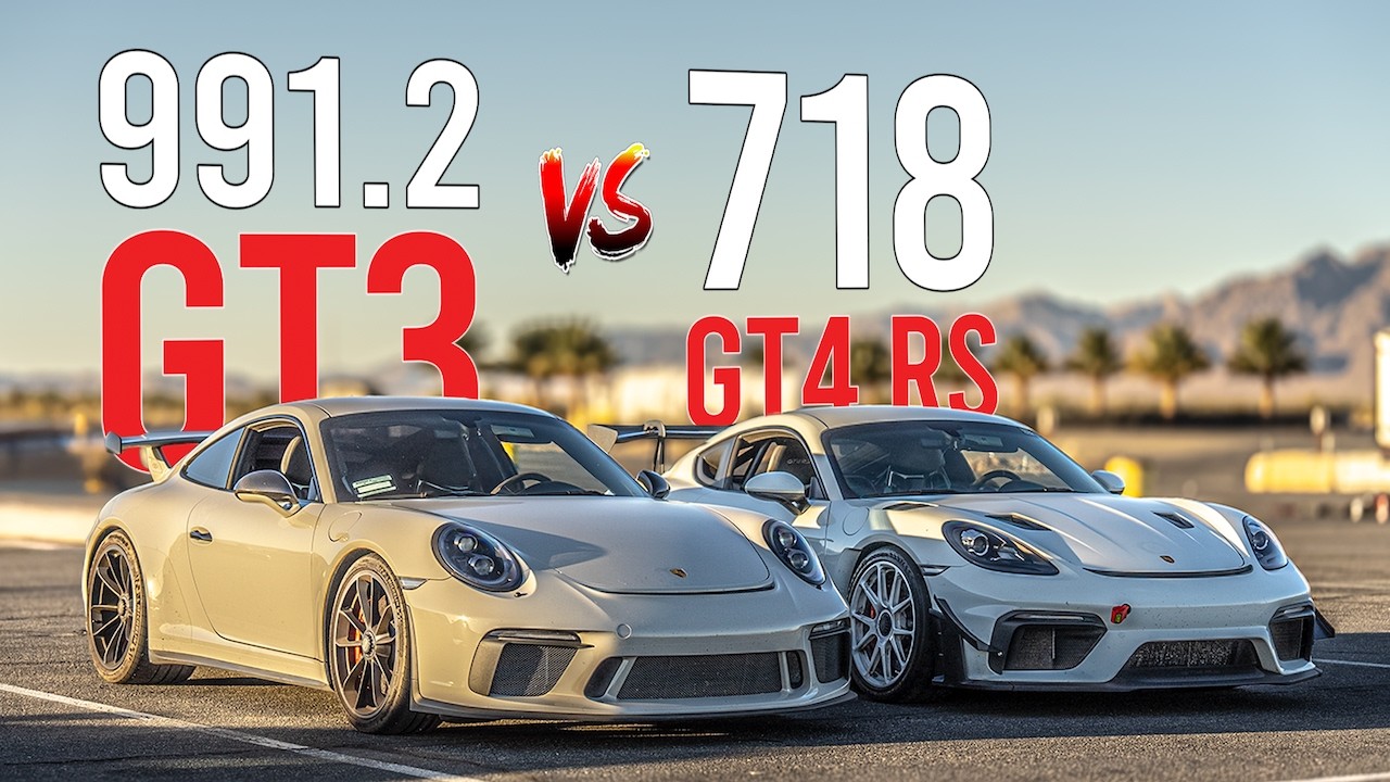 Porsche 911 GT3 (991.2) vs Cayman GT4 RS on Track | I’m Conflicted….