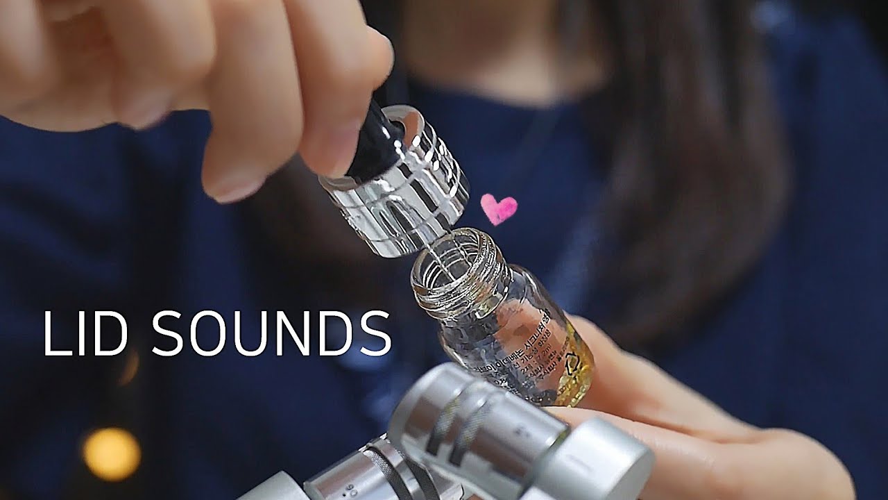 [ASMR] 6 Lid Sounds To Help You Sleep (No Talking)