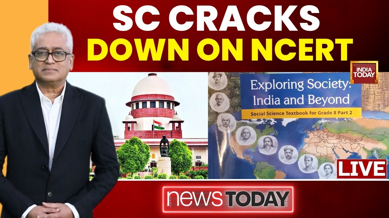 Rajdeep Sardesai LIVE: NCERT Class 8 Textbook Row | Supreme Court Cracks Down On NCERT | NewsToday