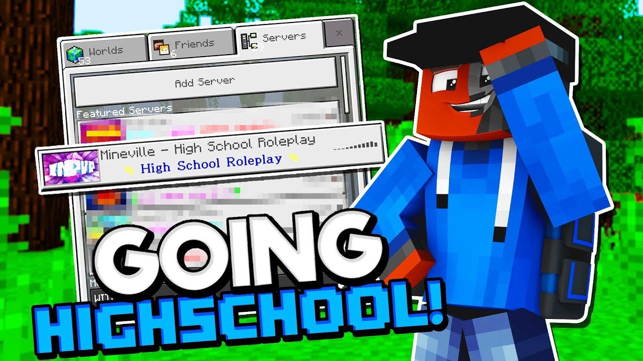 Going To High School! (MCPE)