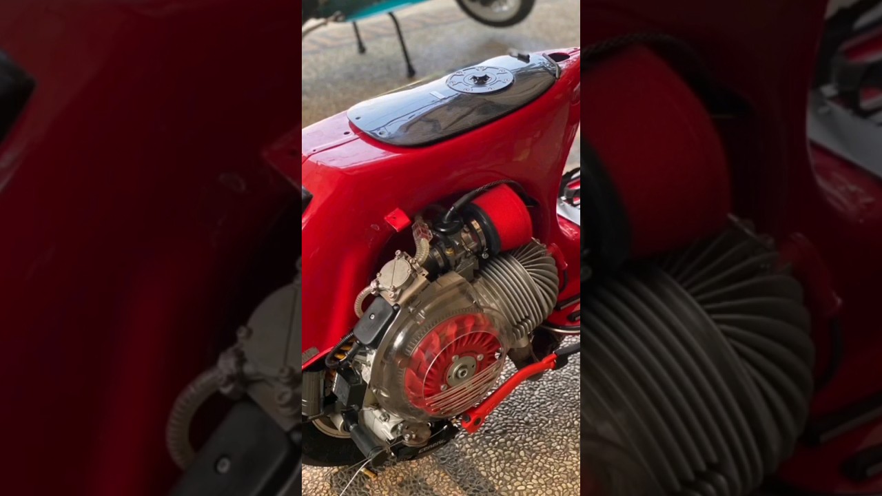 mesin vespa malossi vj