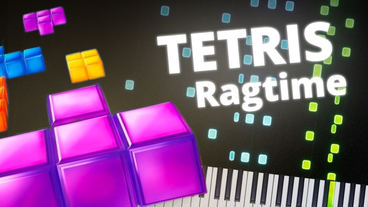 Tetris / Korobeiniki in Ragtime Style (Fun Piano Tutorial)