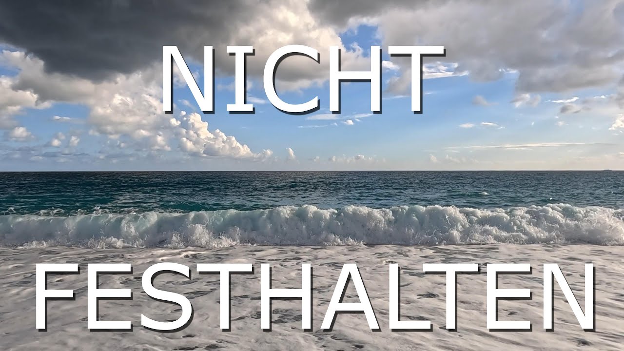 Geführte Meditation | Nicht festhalten | Gedanken kommen und gehen