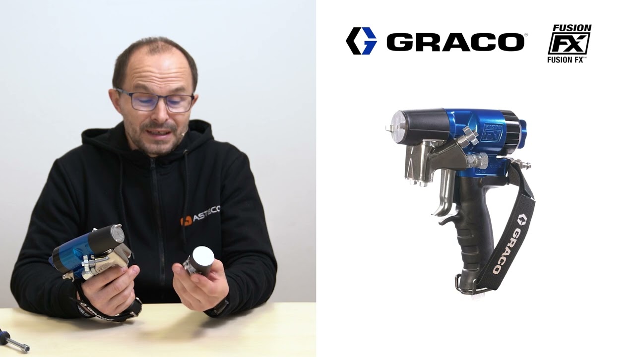 Pistolet natryskowy Fusion FX od Graco
