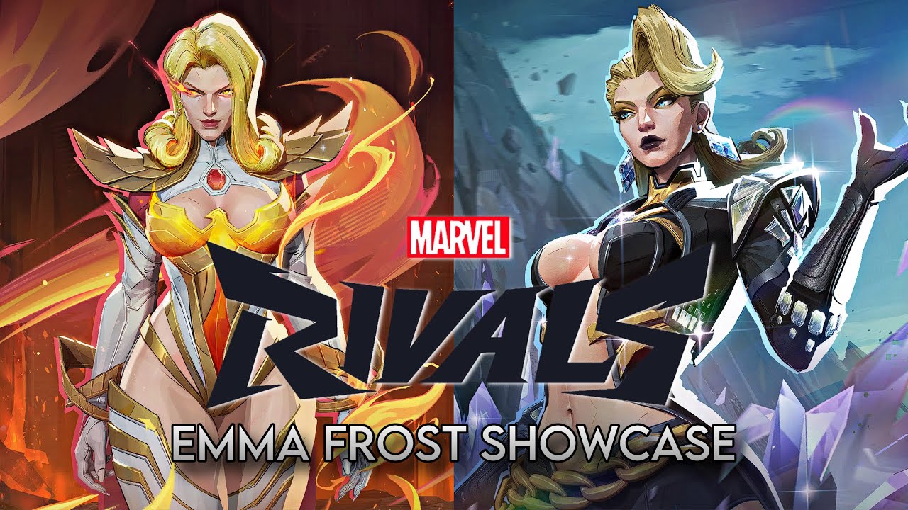 Emma Frost all skins showcase (4k) - Marvel Rivals
