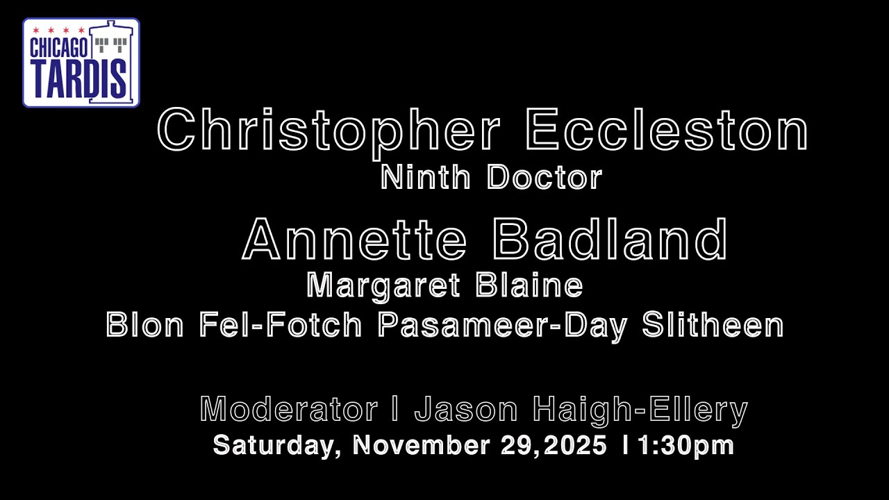 Christopher Eccleston | Chicago TARDIS 2025