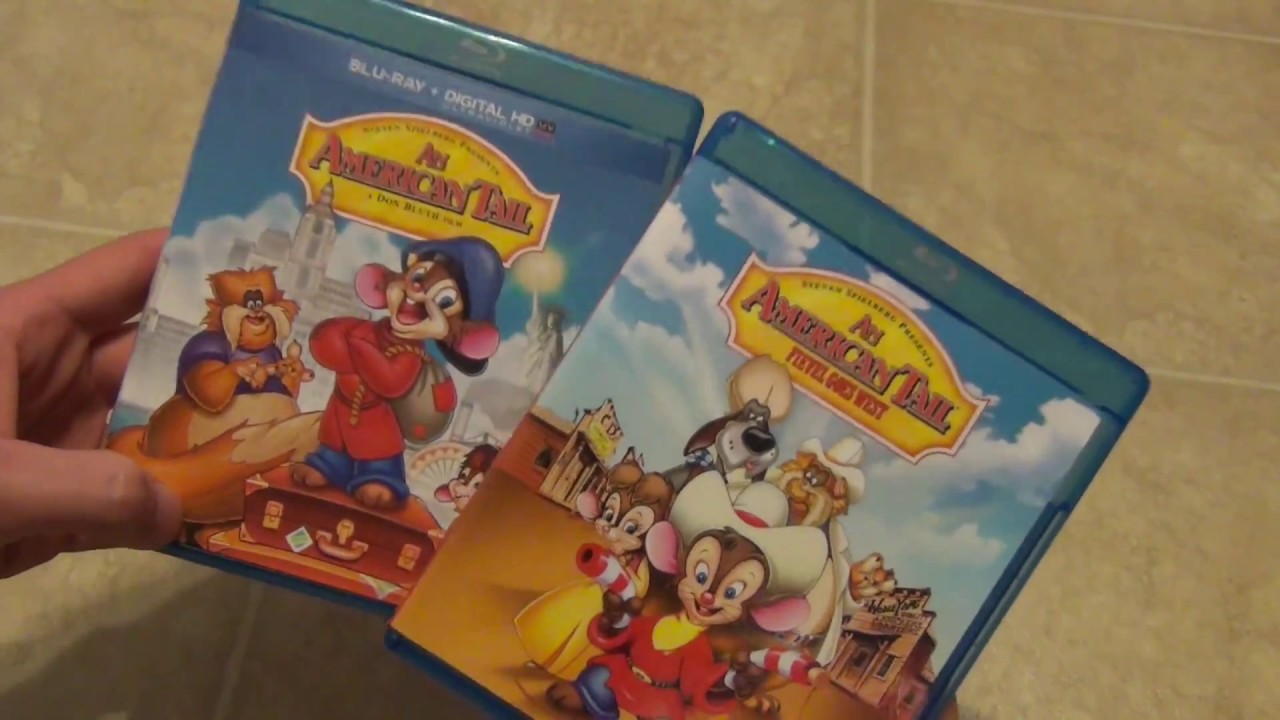 Распаковка Blu-Ray фильма «Американская история: Файвел едет на Запад»