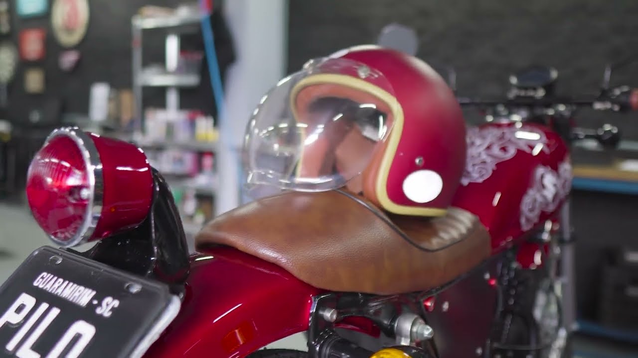CUSTOMIZAÇÃO // CAFE RACER // INTRUDER 125 GRENA 07-08