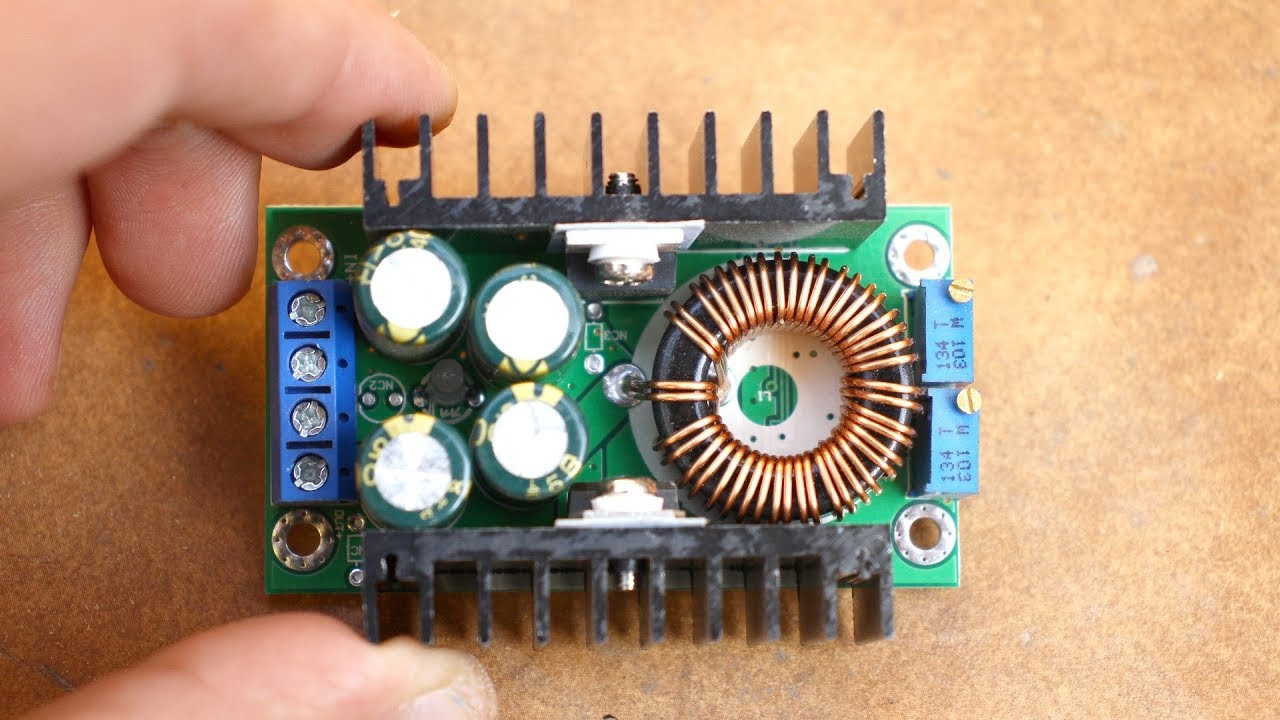 Понижающий преобразователя на XL4016