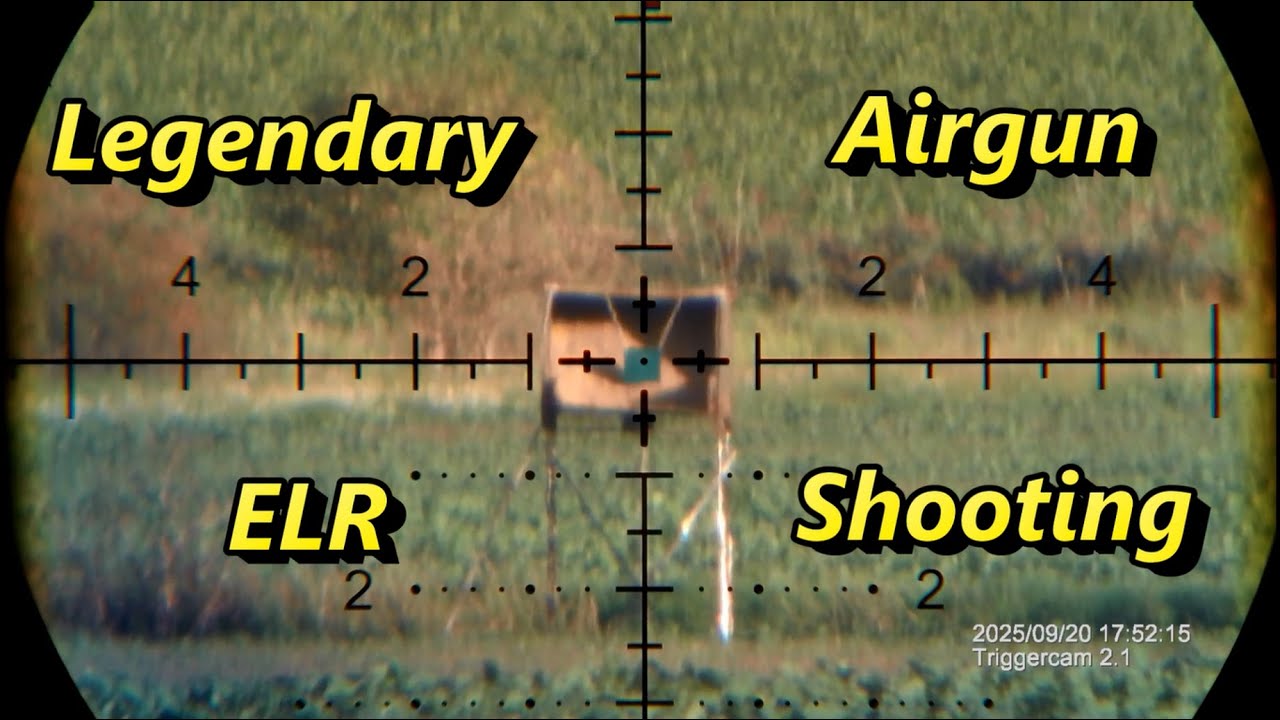 816 Yard A New Era of ELR Airguns shooting  is coming