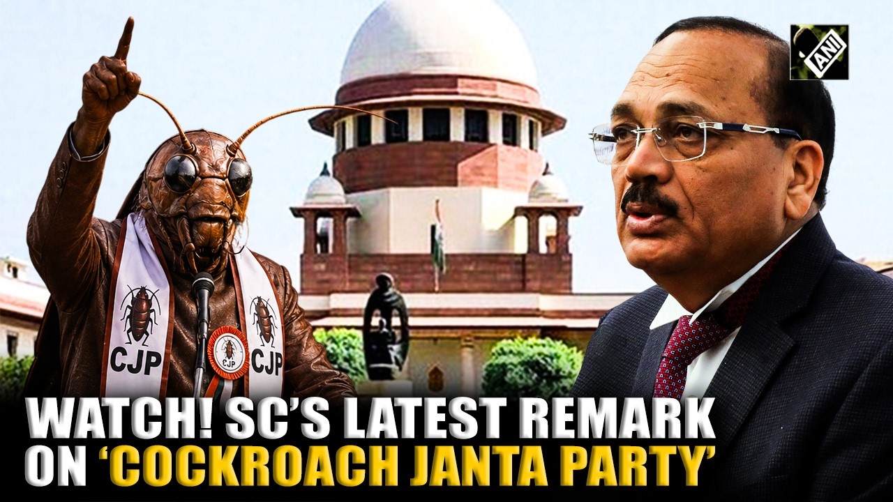 CJI Surya Kant&rsquo;s latest remark on &lsquo;Cockroach Janta Party&rsquo; as Supreme Court addresses PIL against CJP