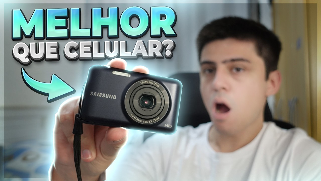 USEI uma CÂMERA DIGITAL de 2013 em 2025 - AINDA PRESTA? ‹ SAMSUNG ES-95 ›