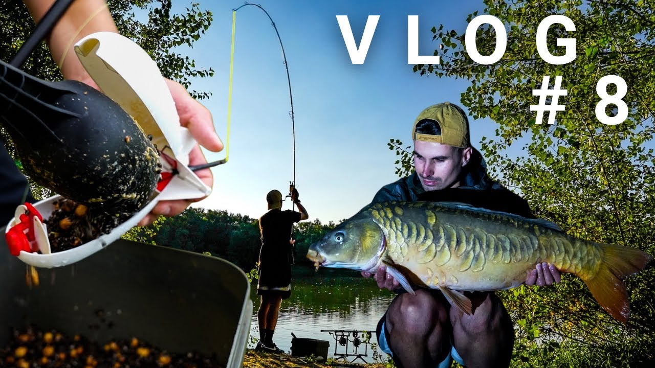 [VLOG#8] PÊCHE du bord en GRAVIÈRE, sous la CANICULE et les ORAGES !