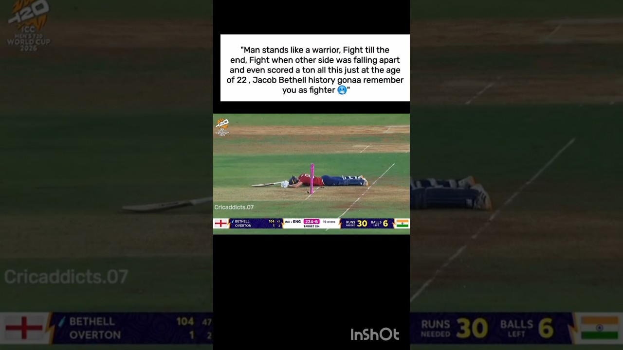 Jacob Bethell at his best