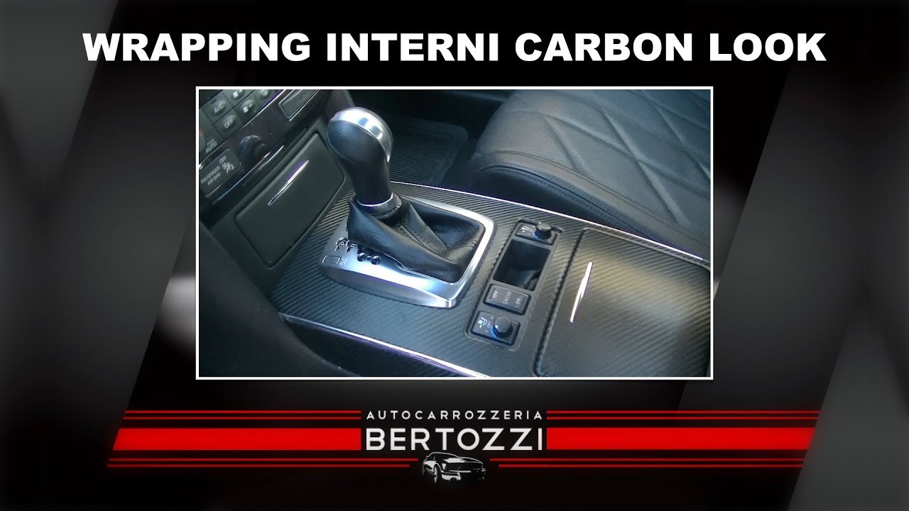 Wrapping Interni Carbon Black - Carrozzeria Bertozzi - Reggio Emilia