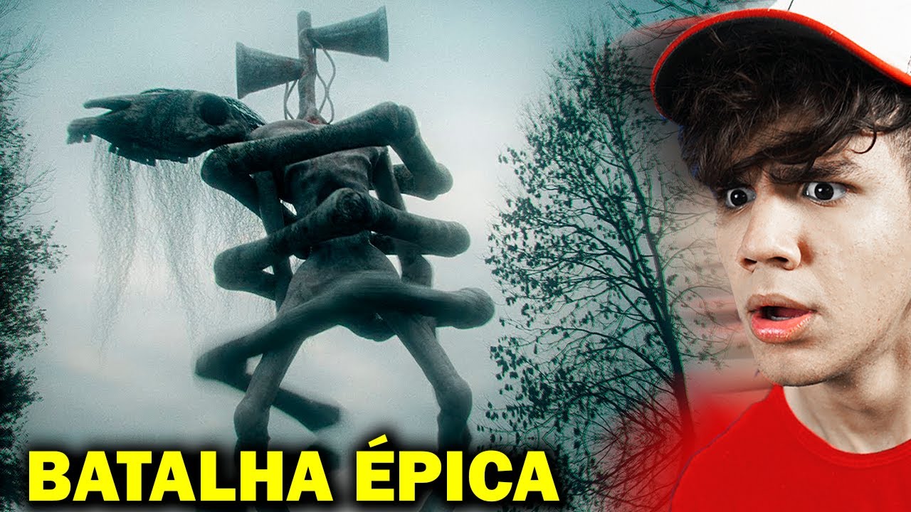 SIREN HEAD vs LONG HORSE na Vida Real!