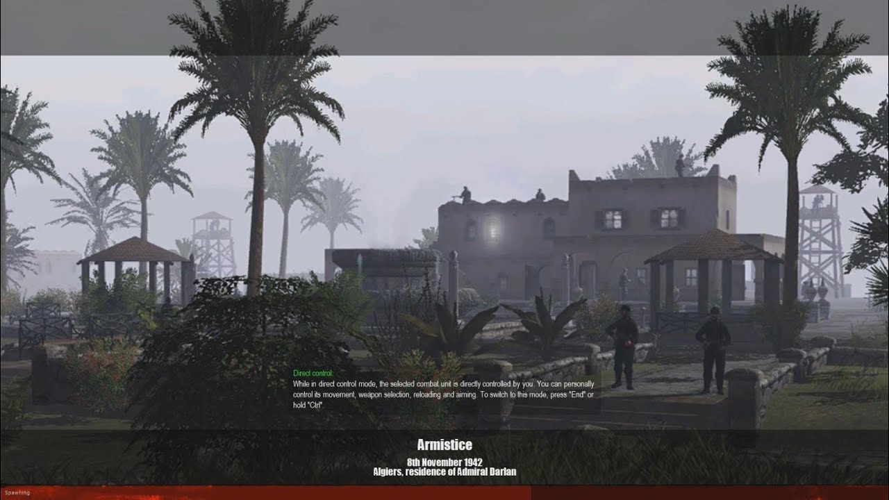 MoW - Men of War - Союзническая кампания - Миссия 2 - Перемирие - HD