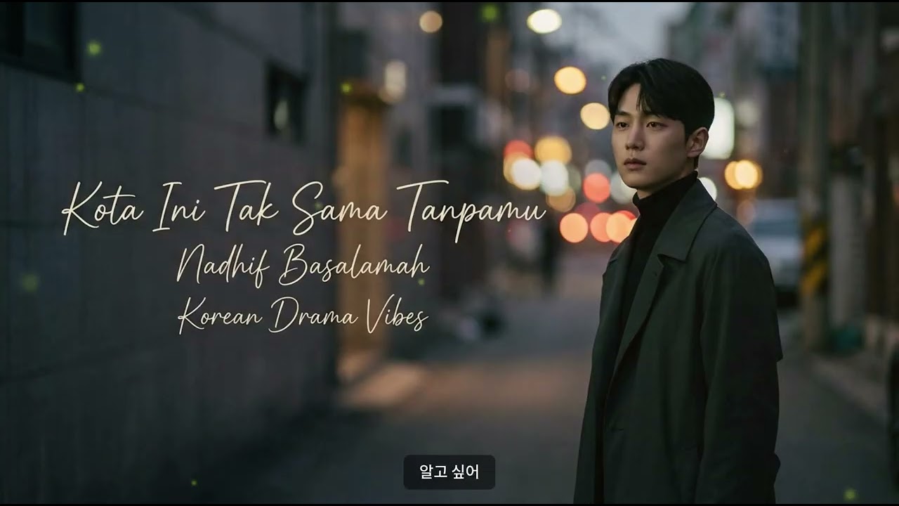 Kota Ini Tak Sama Tanpamu – Nadhif Basalamah | Korean Vibes 💔 (사랑, 그리움)