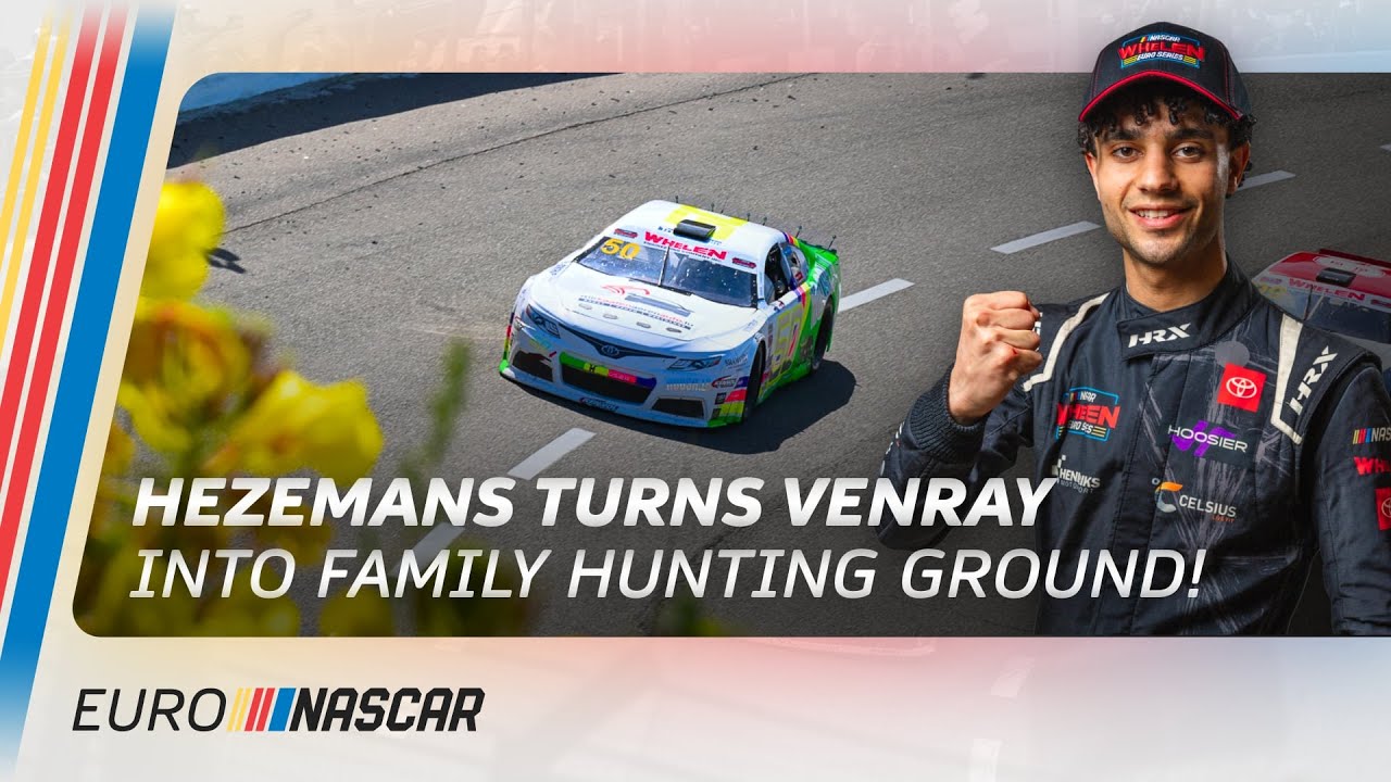 Liam Hezemans turns Venray into family hunting ground | NASCAR Oval GP 2024 short highlights