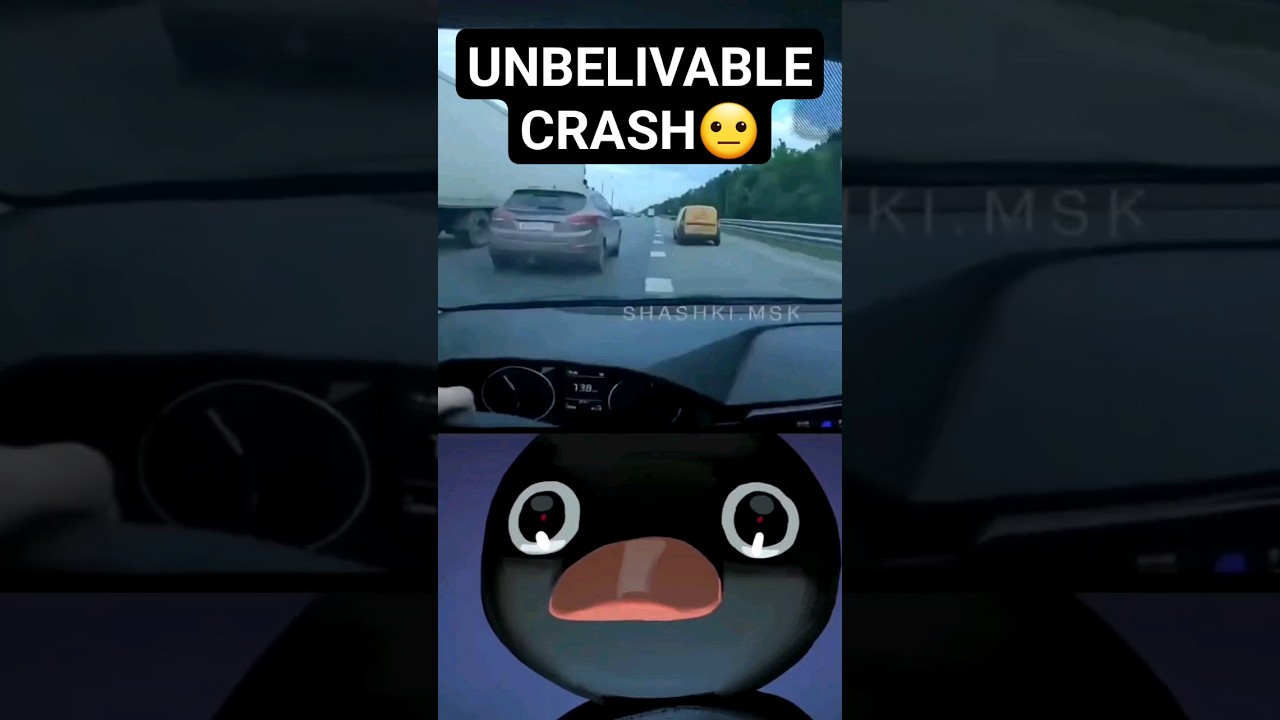 HIGHWAY CRASH 🫣 #shorts #cars #crash #kerosene