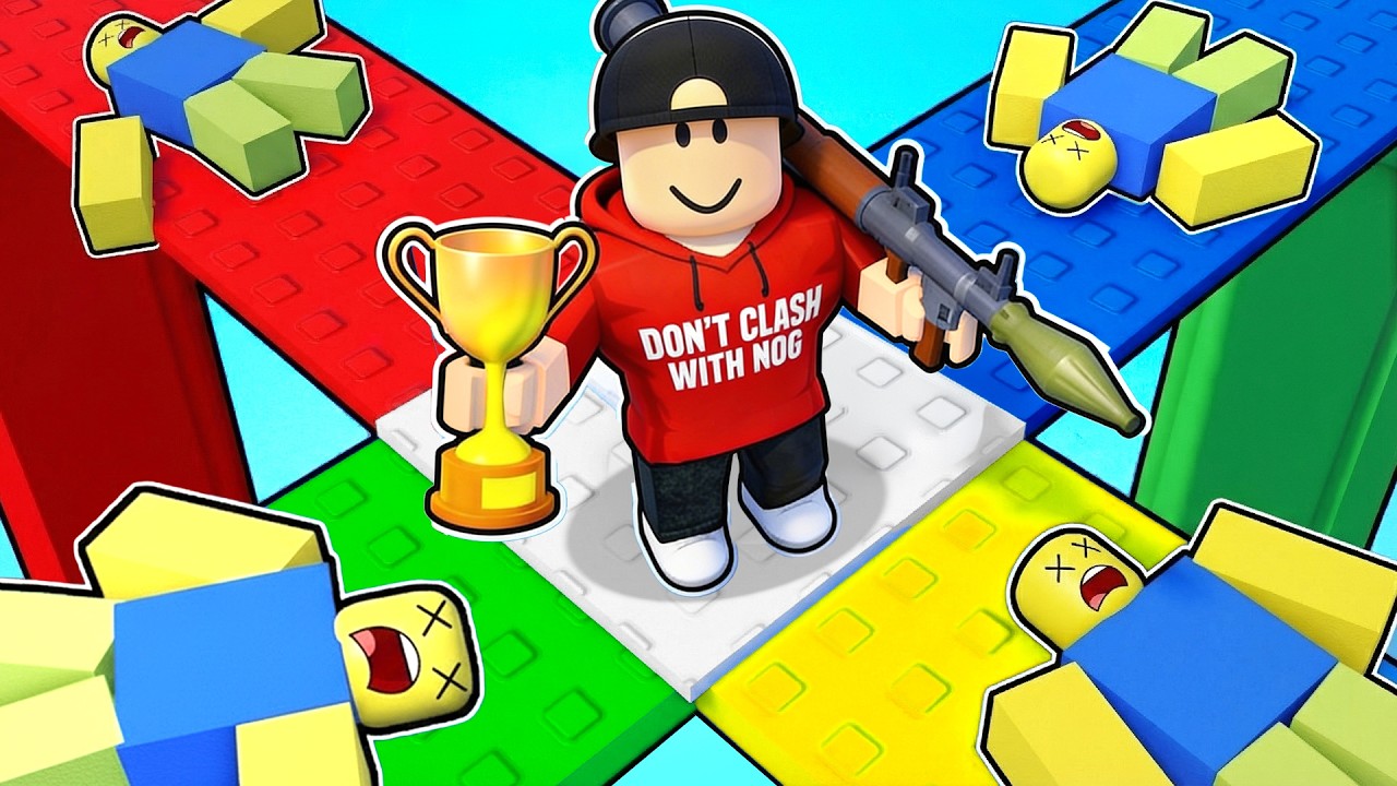 Я выжил в битвах на мостах в Roblox...