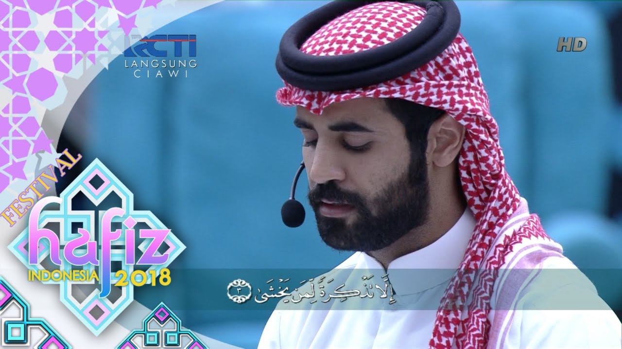 FESTIVAL HAFIZ INDONESIA 2018 - M Taha Al Junaid Membaca QS Thahaa 1-8 [20 Mei 2018]