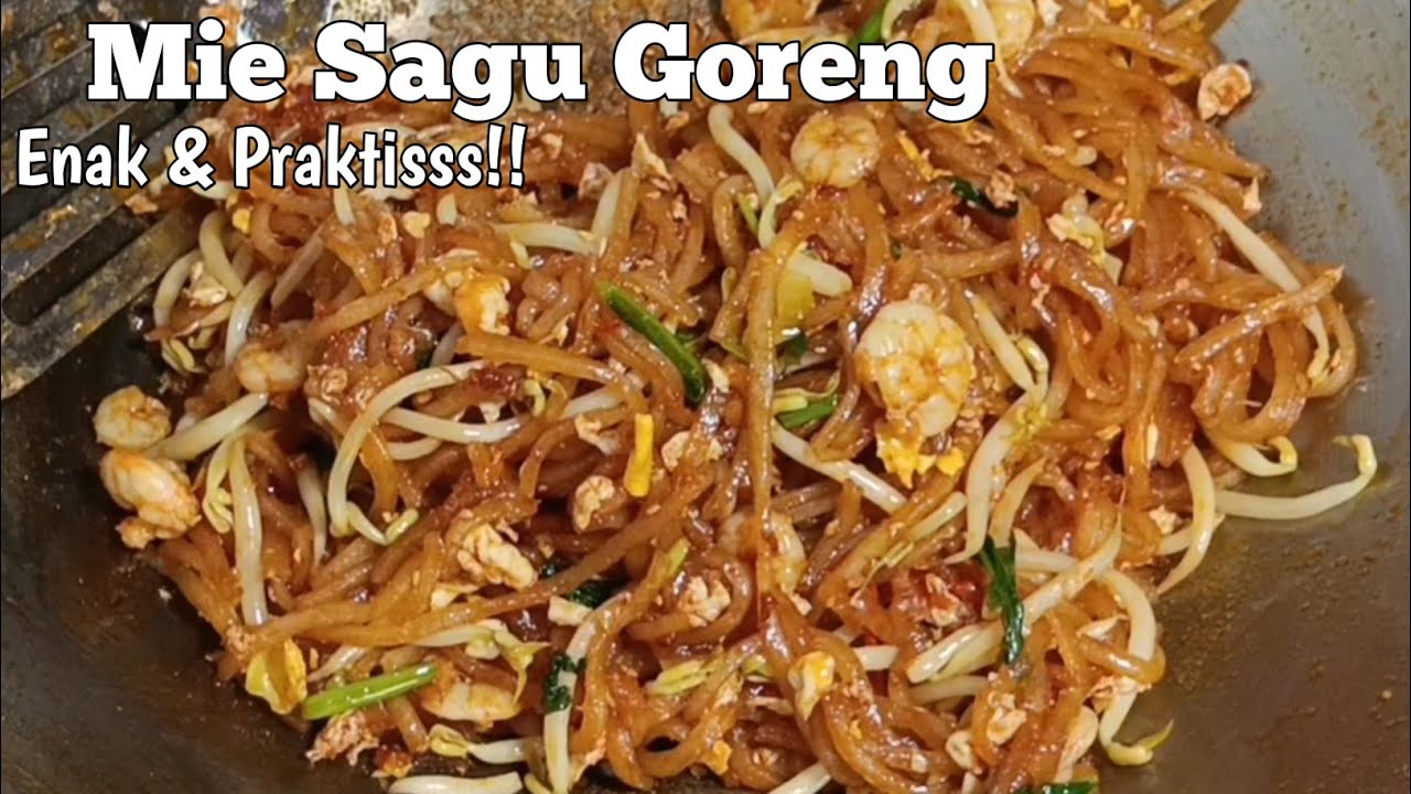 Mie Sagu Goreng Khas Riau.. Mudah Bikinnya!!! #miesagu