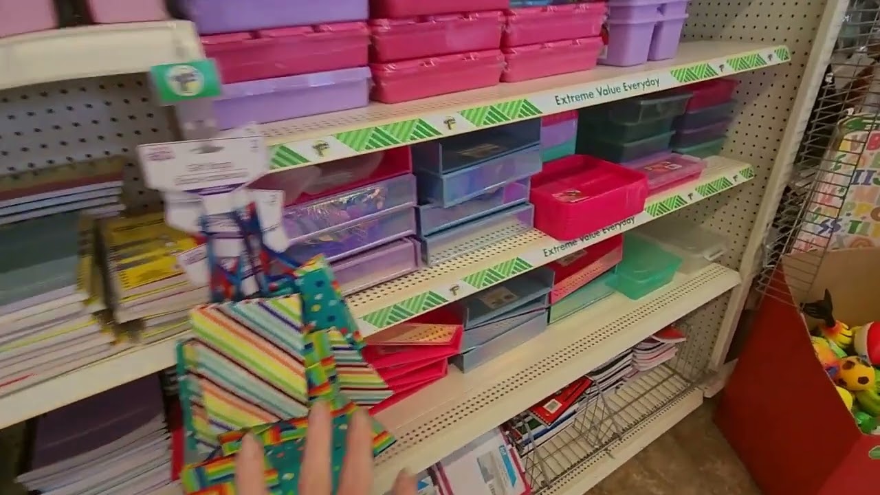 Dollar Tree Back-To-School Fall Walk-Through 2023