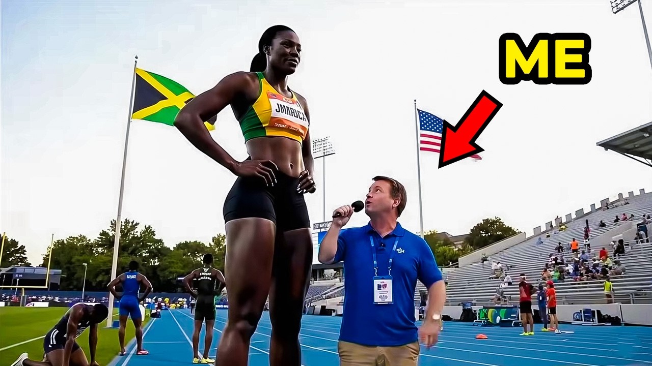 THIS THE TALLEST BLACK FEMALE ATHLETE IN THE WORLD 