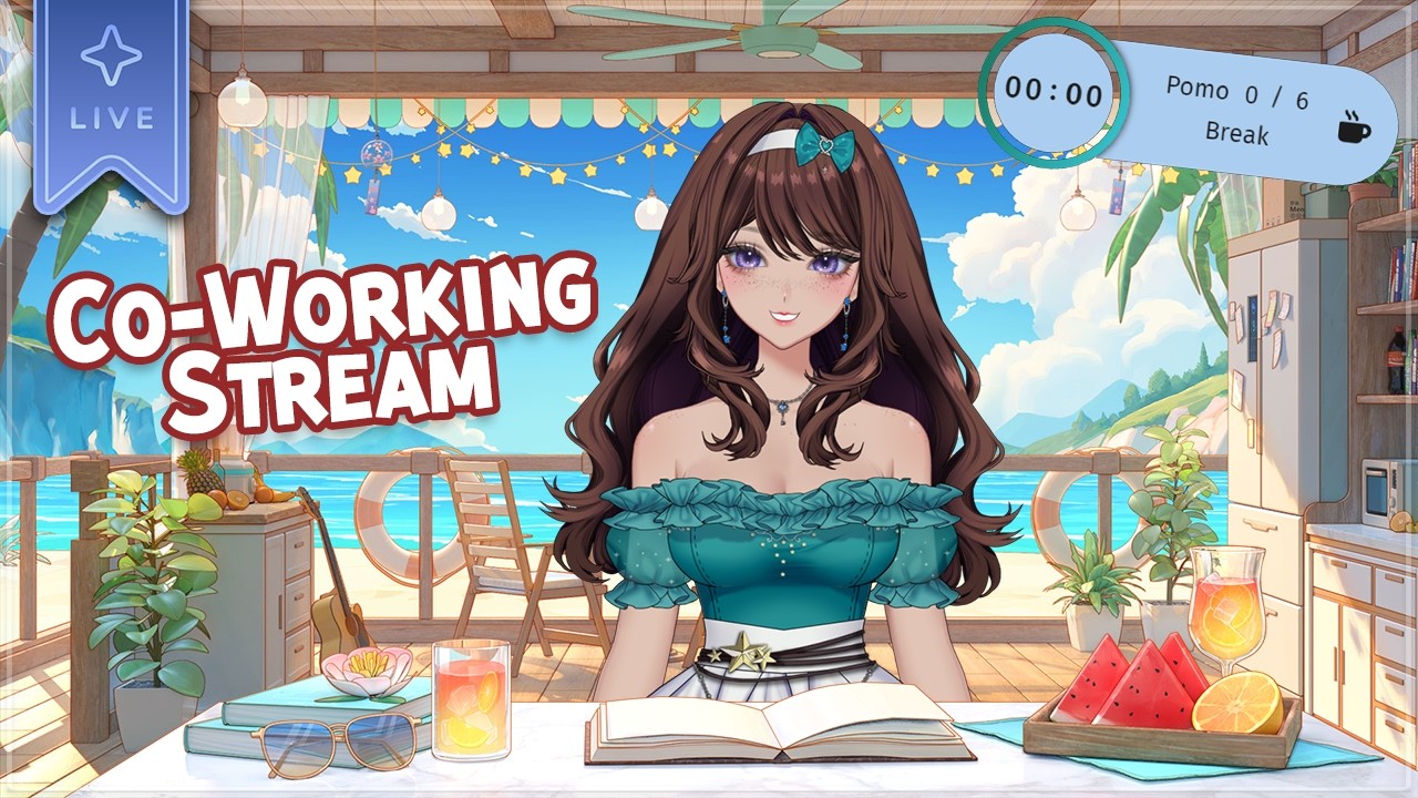 Come be my Co-Working buddy! [50/10 Pomodoro Co-Working Stream]