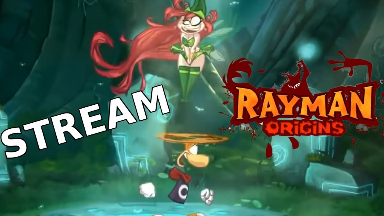 Rayman Origins (co-op z Emisią) - Część 1 - Live Stream PL
