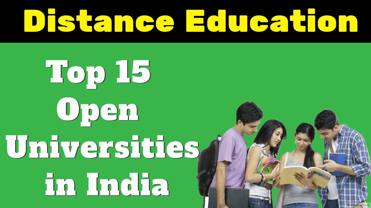 Top 15 Open Universities in India - Distance Education Institutes