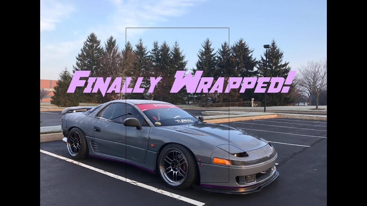 Finishing the 3000GT Vinyl Wrap! Was it hard?