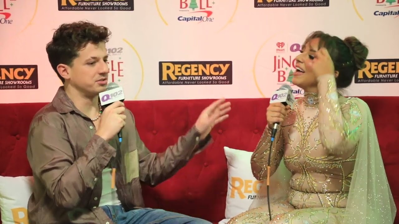 Charlie Puth & Rach On The Radio at Q102 Jingle Ball 2022!