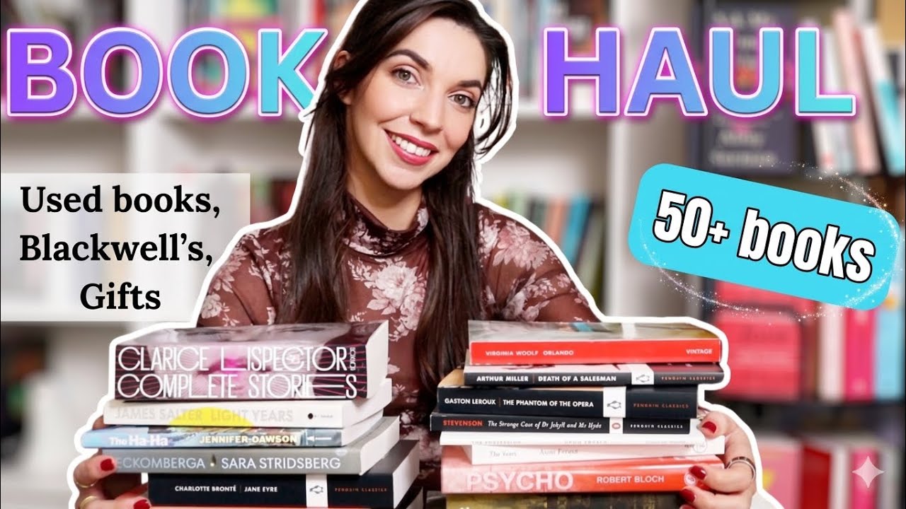 Огромная коллекция из более чем 50 книг, которые я приобрела за последние 4 месяца 📚 (б/у, подарк...