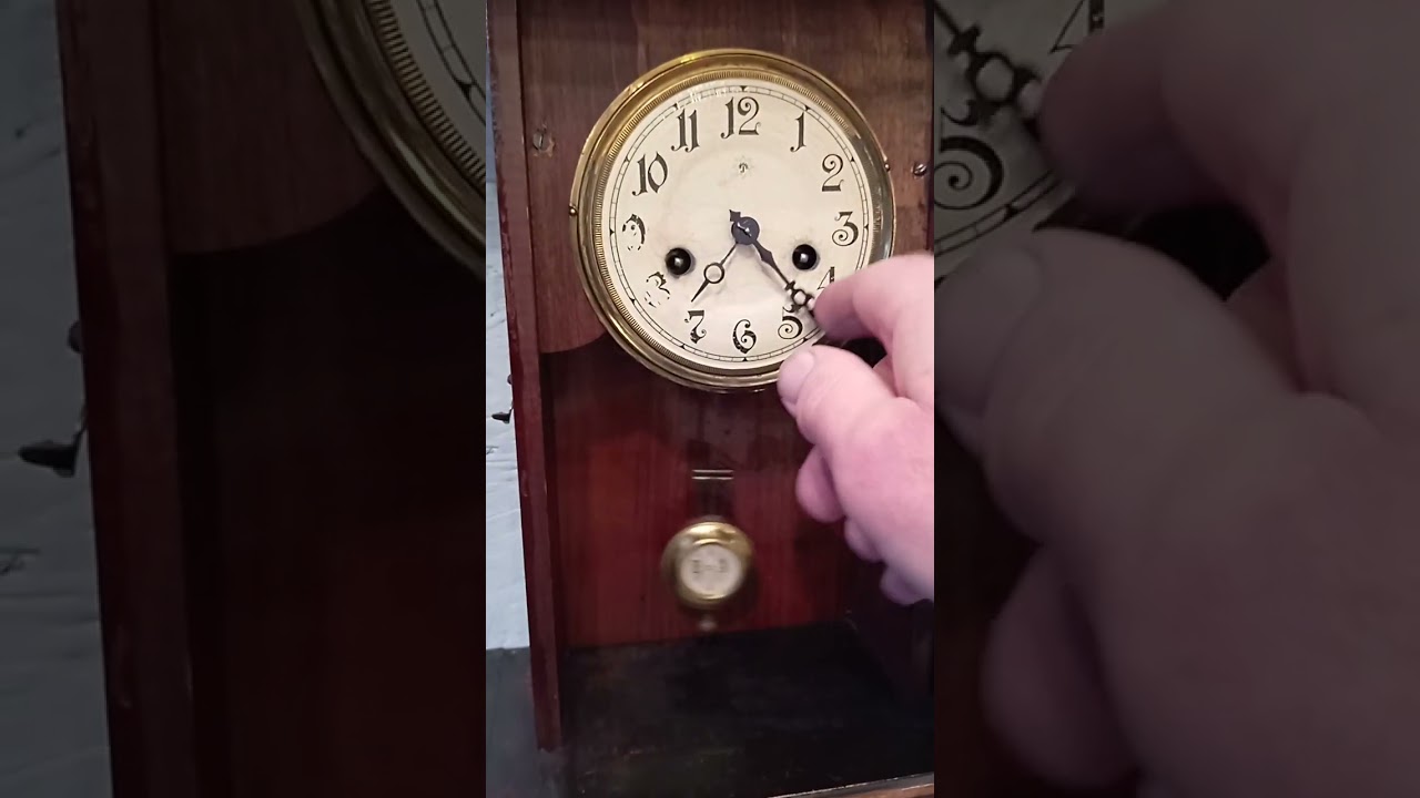 Antique Junghans wall clock