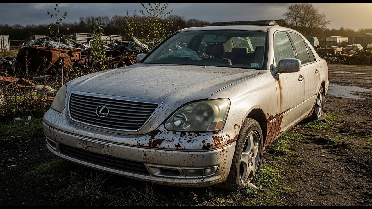 ASMR Car Restoration! Abandoned 2003 Lexus LS430 Full Restoration | Forgotten Luxury Reborn