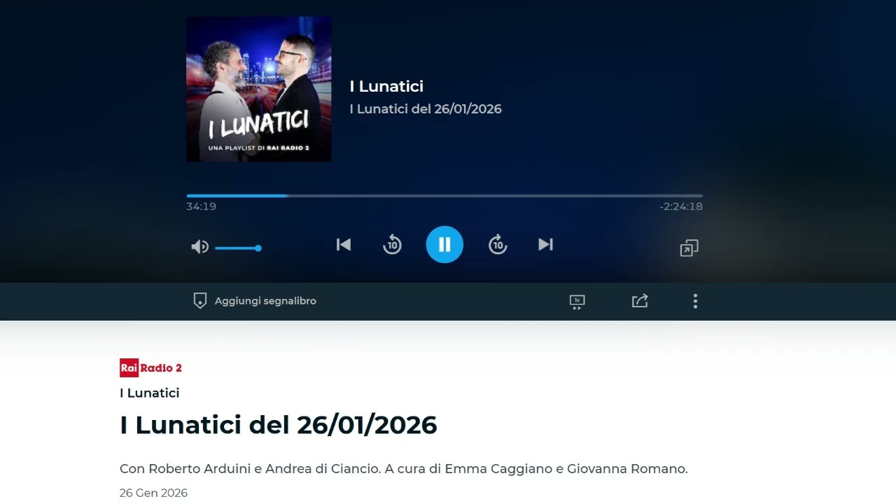I Lunatici   RAI 2