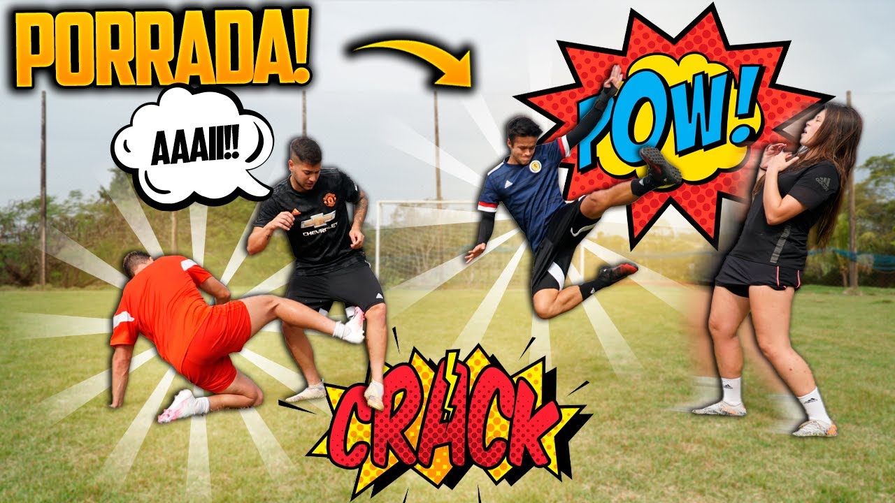 FUTEBOL SÓ COM PORRADA!! ( DEU RUIM )