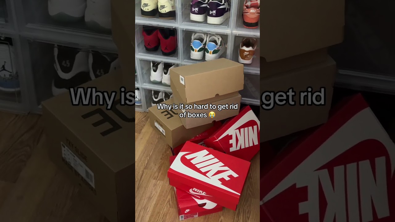 Trying to let go of the unnecessary boxes I have stacked 