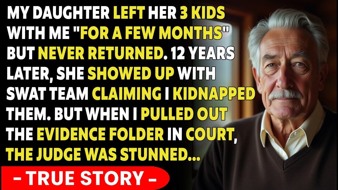 My daughter left me with my 3 grandkids… 10 years later she accused me of kidnapping! | TRUE STORY