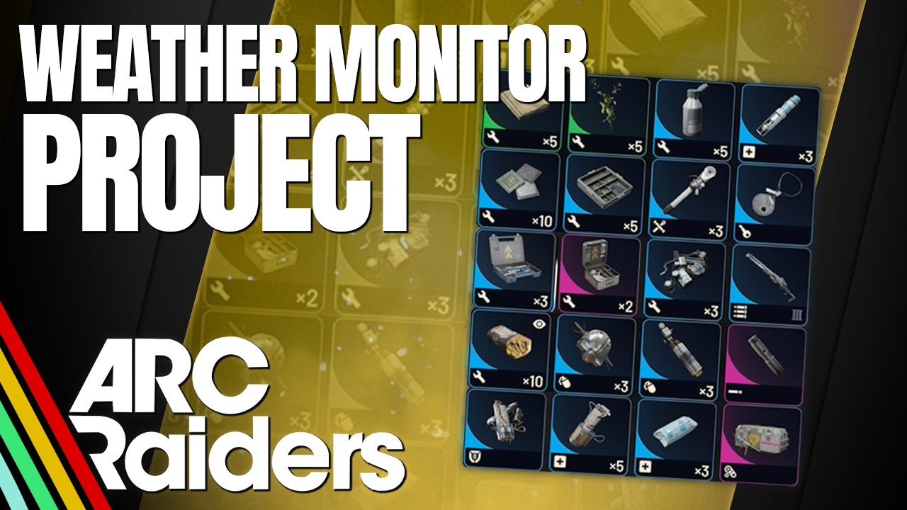 EVERYTHING you need to know about the new Weather Monitor System Project in Arc Raiders