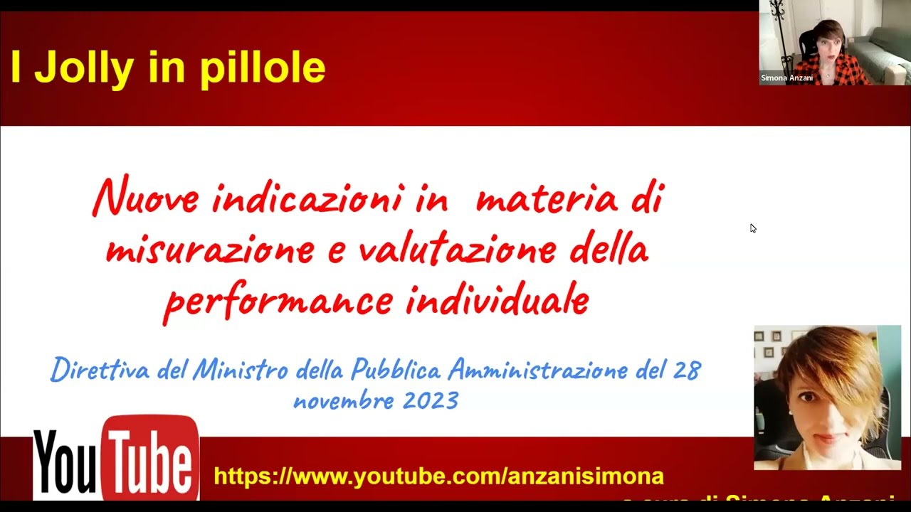I Jolly in pillole Misurazione e valutazione della performance individuale