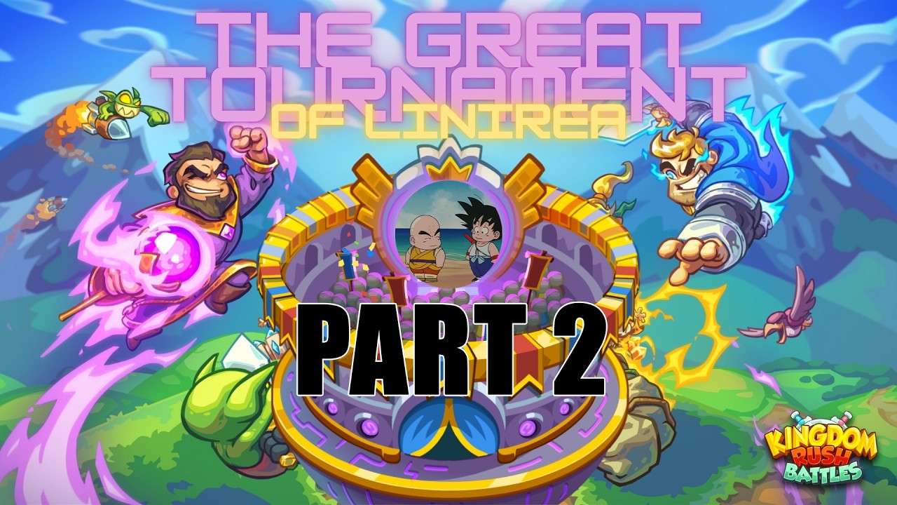 KRB Official Tournament #1 (The Great Tournament of Linirea) pt. 2 | Kingdom Rush Battles