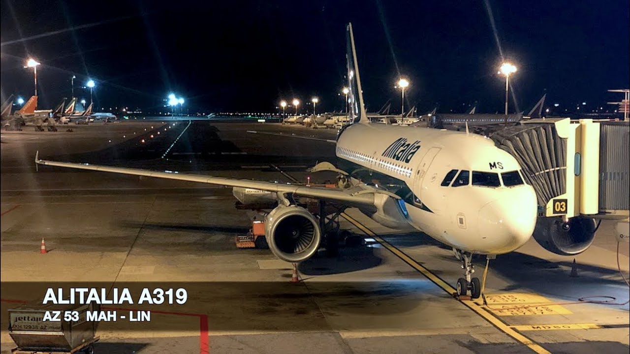 TRIP REPORT | Alitalia A319 | Menorca ✈ Milan LIN | Economy Class