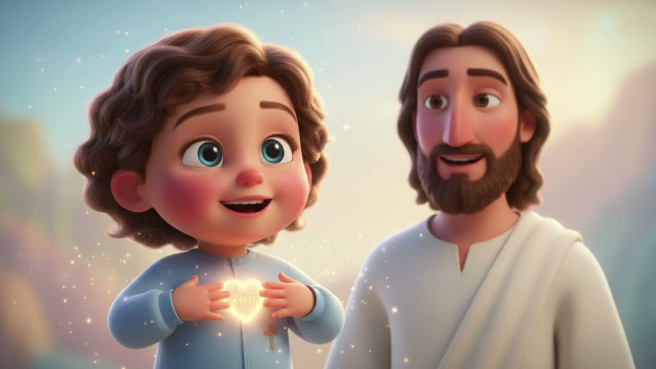 Pai Nosso Infantil 🙏 | Aprenda a Rezar com Jesus